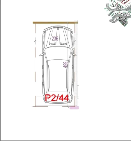 Tirane, shitet garazh | post parkimi Kati 0, 23 m² (Rezidenca kodra e diellit)