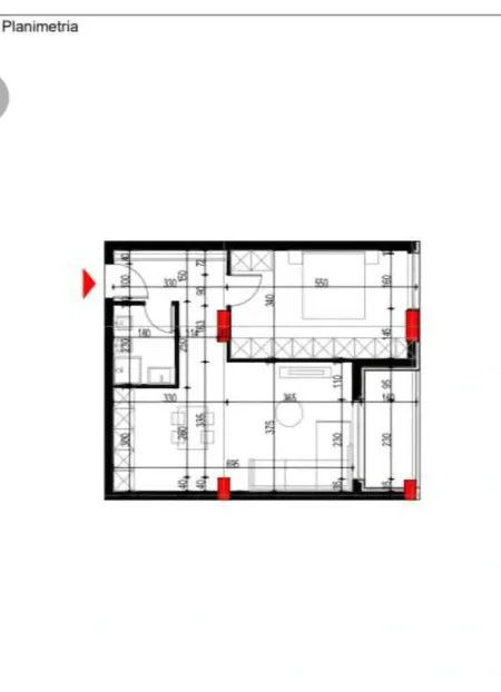 Tirane, shitet apartament 1+1+Ballkon Kati 5, 74 m² 89.508 € (Paskuqan)