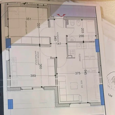 Tirane, shitet apartament 2+1+Ballkon Kati 6, 81 m² 93.150 € (Paskuqan)