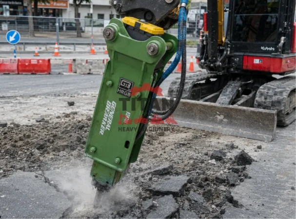 Tirane, Shitet Matrapik Hidraulik HRGB në gjendje shumë të mirë pune, për eskavatorë deri në 6 ton.