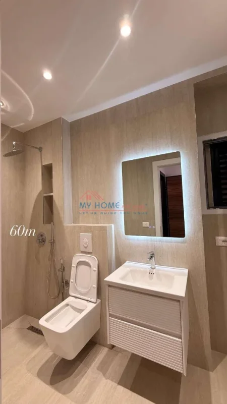 Tirane, shitet apartament 1+1+Ballkon Kati 4, 60 m² 155.000 € (Rruga Frosina Plaku)