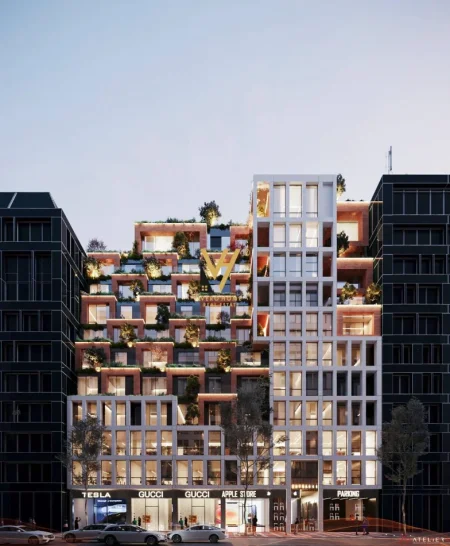 Tirane, shitet zyre Kati 1, 170 m² 1.022.000 € (BLLOK)