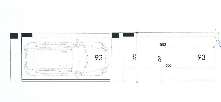 Tirane, shitet garazh | post parkimi Kati -2, 40 m² (Rruga 5-Maji)