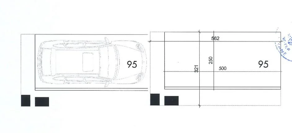 Tirane, shitet garazh | post parkimi Kati -2, 40 m² (Rruga 5-Maji)