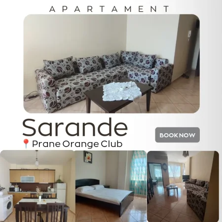Sarande, jepet me qera apartament 1+1 Kati 3, 75 m² 60 € (Sarande)