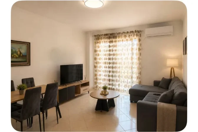 Tirane, jepet me qera apartament 1+1 Kati 6, 65 m² 400 € (RRUGA THOMA KOXHAJ)