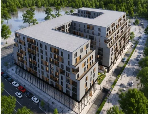 Tirane, shitet apartament 2+1+Ballkon Kati 1, 91 m² 78.810 € (Kamez, Nord Tower Residence , prane Rrethit te Ullirit)