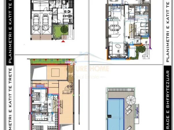 Tirane, shitet Vile , 482 m² 925.000 € (KODRA E DIELLIT 2)