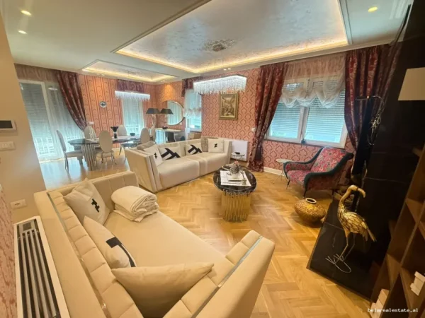 Tirane, jap me qera apartament 2+1+Ballkon Kati 2, 129 m² 2.000 € (Rruga e Vilave)
