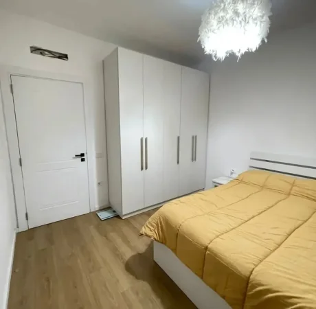 Tirane, jepet me qera apartament 1+1 Kati 4, 65 m² (Spitali Amerikan 2)