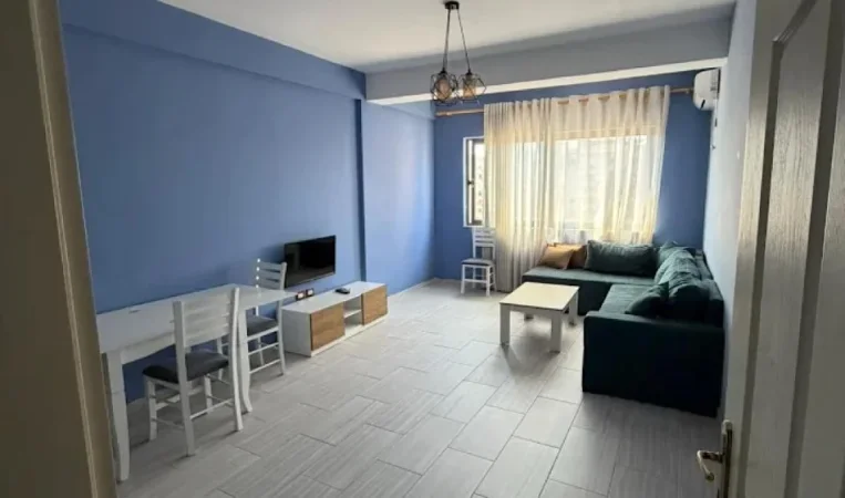 Tirane, jepet me qera apartament 1+1+Ballkon Kati 5, 60 m² 500 € (Rruga Teodoro Keko)
