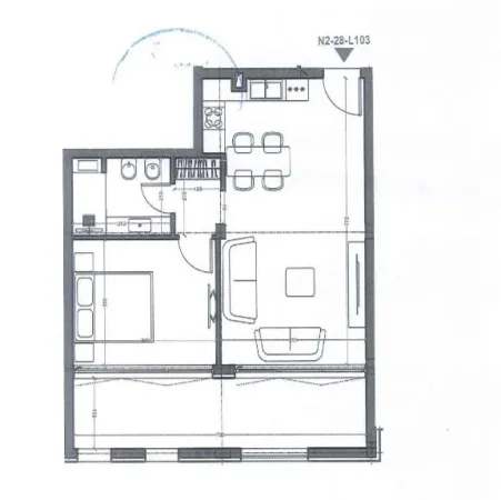 Vlore, shitet apartament 1+1 Kati 1, 104 m² 312.600 € (Dhermi)