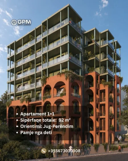 Per te mos humbur nje apartament 1+1  me pamje nga deti ne nje nga rezidencat me te reja ne Sarande.