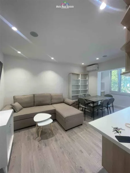 Tirane, jepet me qera apartament 1+1 Kati 4, 50 m² 570 € (Prane Harry Foultz)