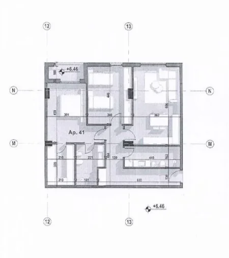 Tirane, shitet apartament 2+1 Kati 2, 113 m² 180.384 € (Paskuqan)
