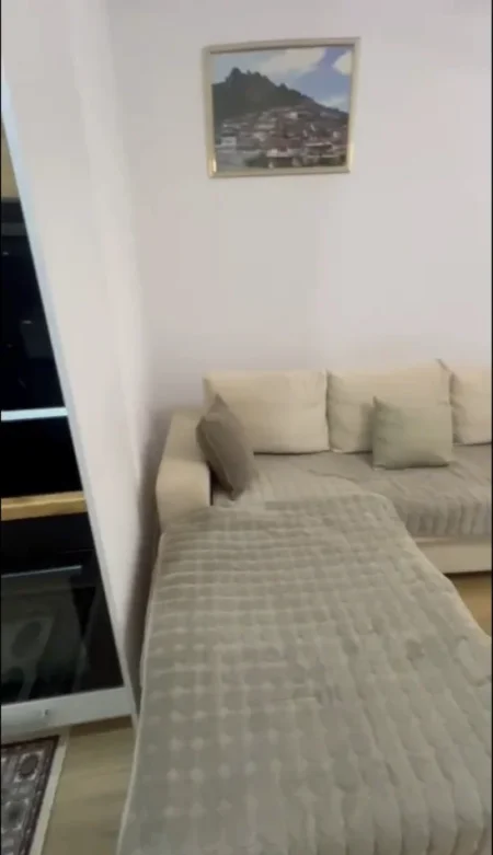 Tirane, jepet me qera apartament 1+1+Ballkon Kati 4, 60 m² 450 € 