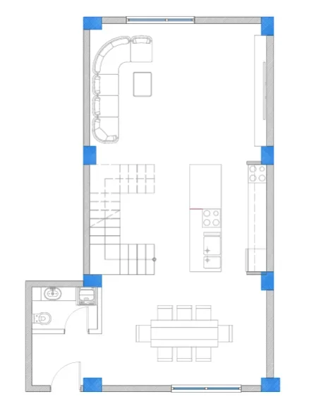 Tirane, shitet apartament Dublex Kati 1, 174 m² 200.000 € (Fresku)