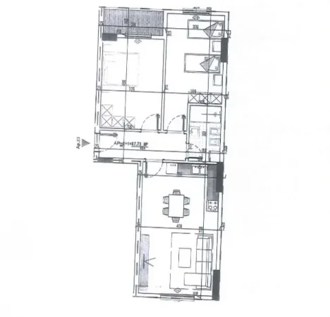 Tirane, shitet apartament 2+1 Kati 4, 102 m² 123.168 € (Babrru)