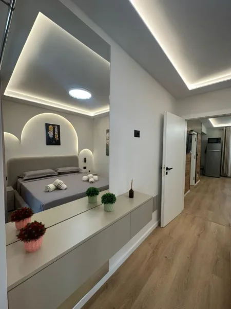 Tirane, jepet me qera nga Pronari, pa-komision apartament 1+1+Ballkon Kati 1, 58 m² 500 € (Rruga Riza Cerova)