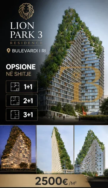 Tirane, shitet apartament 1+1+Aneks+Ballkon , 1 m² (ish stacioni i trenit)