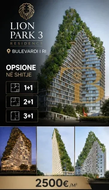 Tirane, shitet apartament 2+1+Aneks+Ballkon , 1 m² (ish stacioni i trenit)