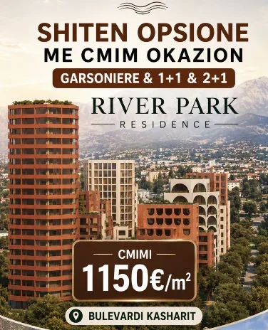 Tirane, shitet apartament 1+1+Aneks+Ballkon , 1 m² (kashar)