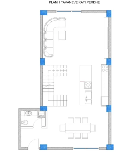 Tirane, shitet apartament duplex Dublex Kati 1, 174 m² 200.000 € 
