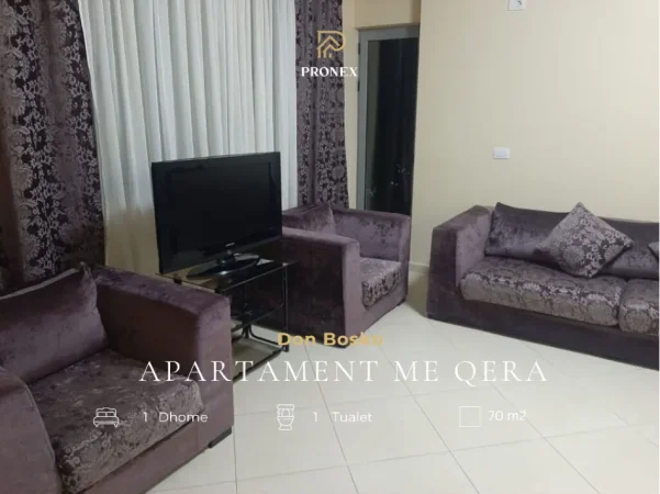 Tirane, jepet me qera apartament Kati 1, 70 m² 500 € (Don Bosko)