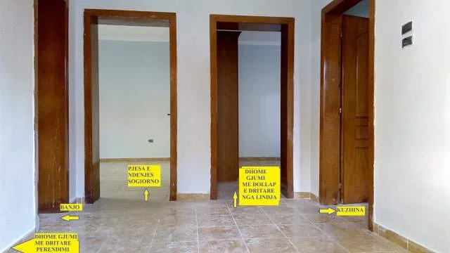 Tirane,Shitet Kati I Shtëpi/Ndërtesë 2-kate,me oborr, tip2+1+kuzhinë+verandë, sip110m², Cmimi 185'000€, në rrugën Ali Visha pranë shkollës 9-Vjeçare Osman Myderizi, 500m nga Liceu-Artistik Tirane