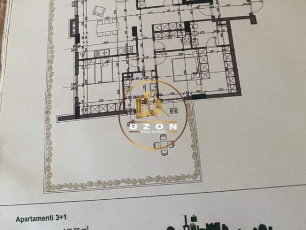 Tirane, shitet apartament 3+1 Kati 0, 146 m² 302.496 Euro (MJULL BATHORE)
