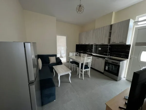 Tirane, jepet me qera apartament 1+1 Kati 1, 65 m² 400 € (Shkolla e Bashkuar)