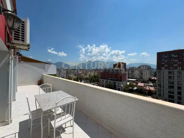 Tirane, jepet me qera apartament+verande | Penthouse 2+1+Ballkon Kati 8, 115 m² 1.500 € (Rruga Dritan Hoxha)