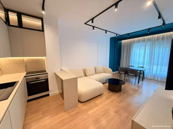 Tirane, jepet me qera apartament 1+1 Kati 8, 70 m² 835 € (Xhanfize Keko)