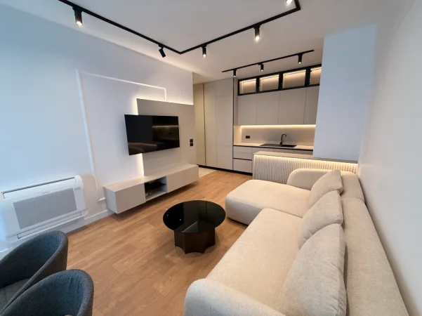 Tirane, jepet me qera apartament 1+1+Ballkon , 70 m² 800 € (Kompleksi Green Harmony)