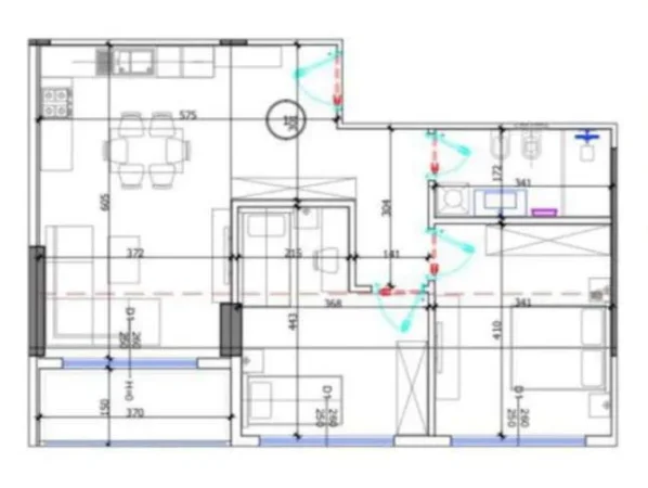 Durres, shitet apartament 2+1 Kati 7, 96 m² 106.524 € (Durres)