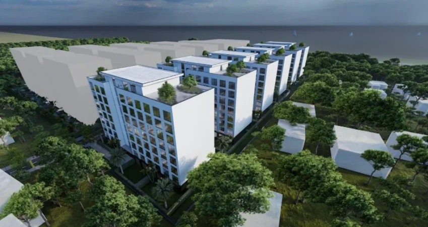Durres, shitet apartament 2+1 Kati 7, 96 m² 106.524 € (Durres)