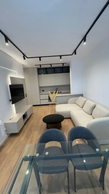 Tirane, jepet me qera apartament 1+1+Ballkon Kati 8, 65 m² 820 € (PORCELAN)