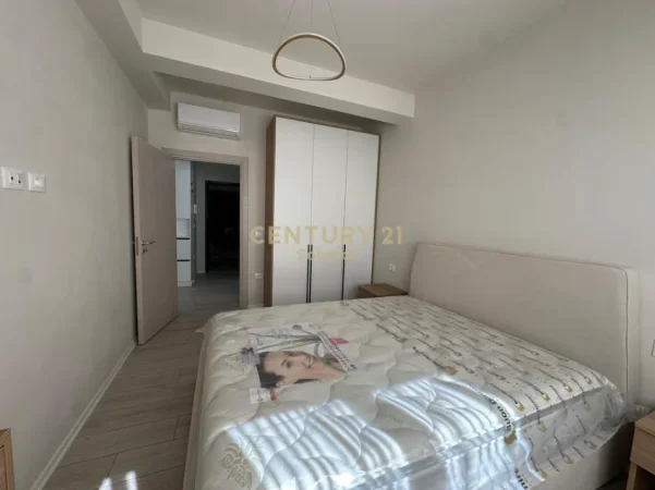 Tirane, jepet me qera apartament 1+1 Kati 2, 62 m² 650 € (unaza e re river residence)