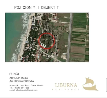 Golem, shitet apartament 1+1 Kati 1, 84 m² 100.800 € (Liburna Residence, Golem)