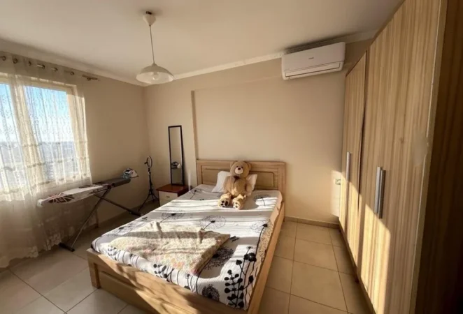 Tirane, jepet me qera apartament 2+1 Kati 13, 84 m² 500 € (Kopleksi Garden City)