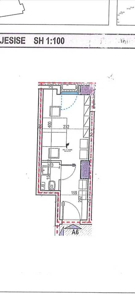 Tirane, jepet me qera zyre Kati 1, 26 m² 250 € (BULEVARDI I RI)