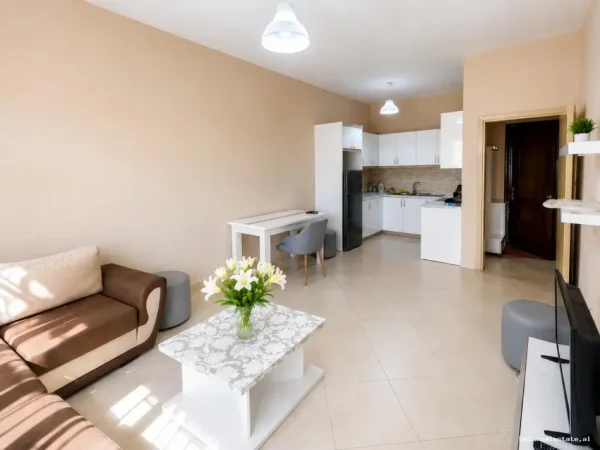 Tirane, jepet me qera apartament 1+1+Ballkon Kati 9, 60 m² 440 € (Agim Qarri)