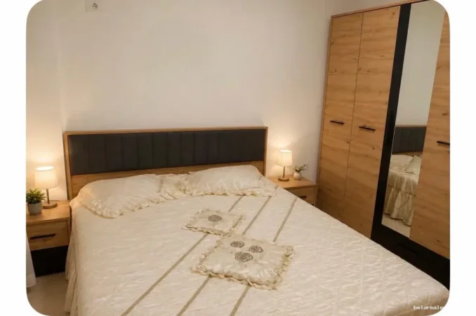 Tirane, jepet me qera apartament 1+1+Ballkon Kati 6, 65 m² 420 € (Thoma Koxhaj)