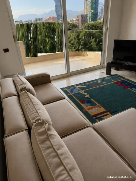 Tirane, jepet me qera apartament 2+1+Ballkon Kati 9, 100 m² 885 € (rruga Brikada e 8)