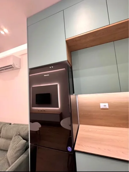 🏡 Jepet me Qera Super Apartament 1+1 ne Ali Dem te Kadiu!,   500 mije lekee