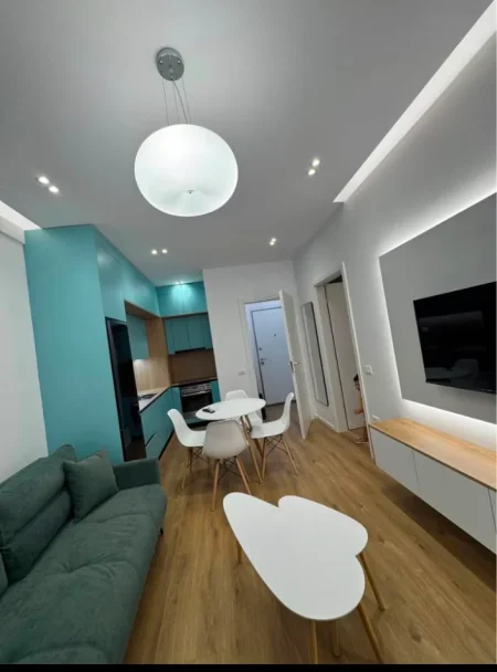 🏡 Jepet me Qera Super Apartament 1+1 ne Ali Dem te Kadiu!,   500 mije lekee