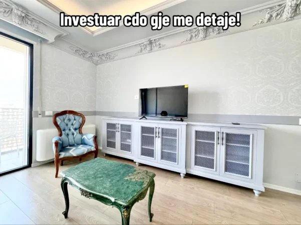 Tirane, jepet me qera apartament 1+1 Kati 7, 75 m² 650 € 