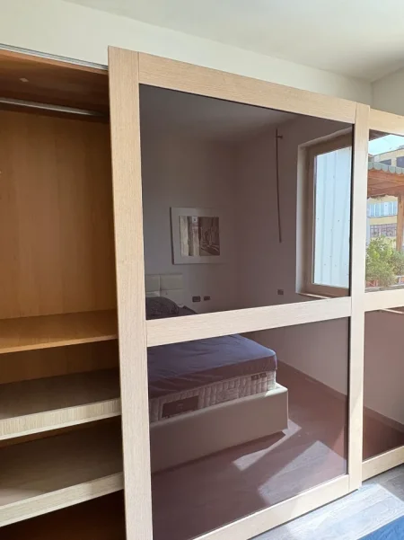 Tirane, jepet me qera apartament 2+1+Ballkon Kati 6, 80 m² 650 € (pranë Njësise Bashkiake Nr. 2, Tregu Elektrik)