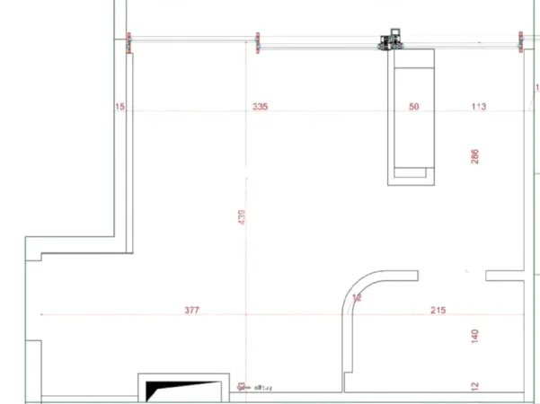 Tirane, jepet me qera zyre Kati 1, 35 m² 1200 Euro (WEST RESIDENCE, PRANË PRESIDENCËS)