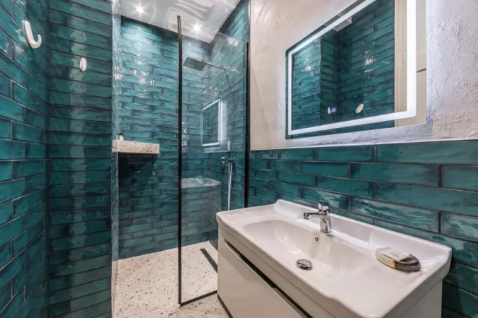 Tirane, jepet me qera apartament 2+1 Kati 5, 40 m² (Shallvaret)